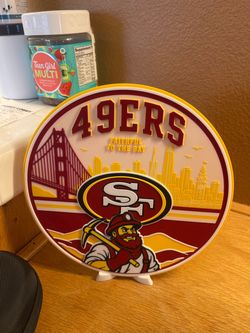 San Francisco 49ers Decorative Wall Plaque
