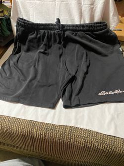 Eddie Bauer Black Drawstring Shorts