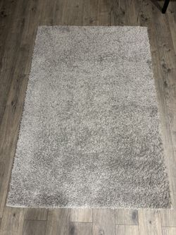 Light gray rug