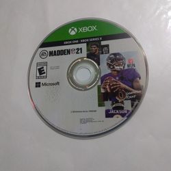 Xbox One Game Madden NFL 21 Use