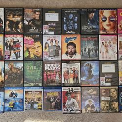 32 Dvds/ Blue rays