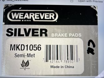 New Brake Pads  (front & rear set)  Reduced!