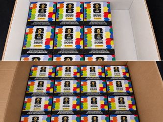 Panini FIFA World Cup stickers 50 pack box