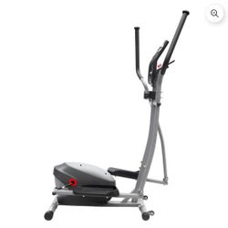 Sunny Health & Fitness Connected Low Impact Elliptical, Performance Interactive Series w Smart Bluetooth & FREE SunnyFit® App