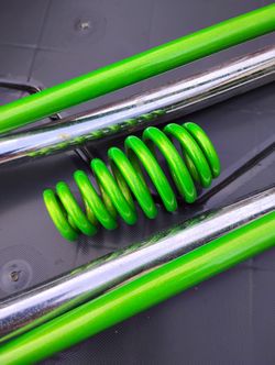 Bicycle Fork, Heavy Duty Single Springer - Parts.