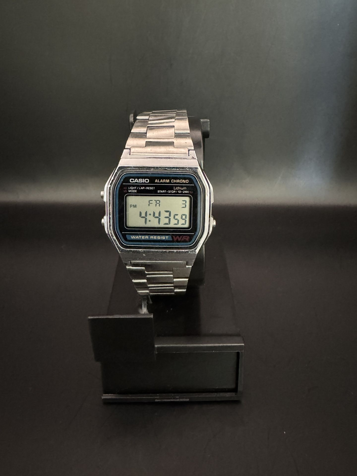 Casio Retro Digital Watch – Stainless Steel, Works Great!