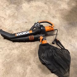 leaf blower and picker upper