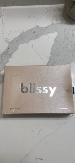Blissy Silk Pillowcase Champagne Standard