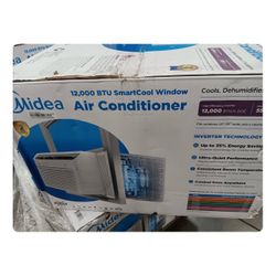 Midea 12,000 BTU Smart Inverter Window AC — Heat + Dehumidifier — $500 Retail 🥶