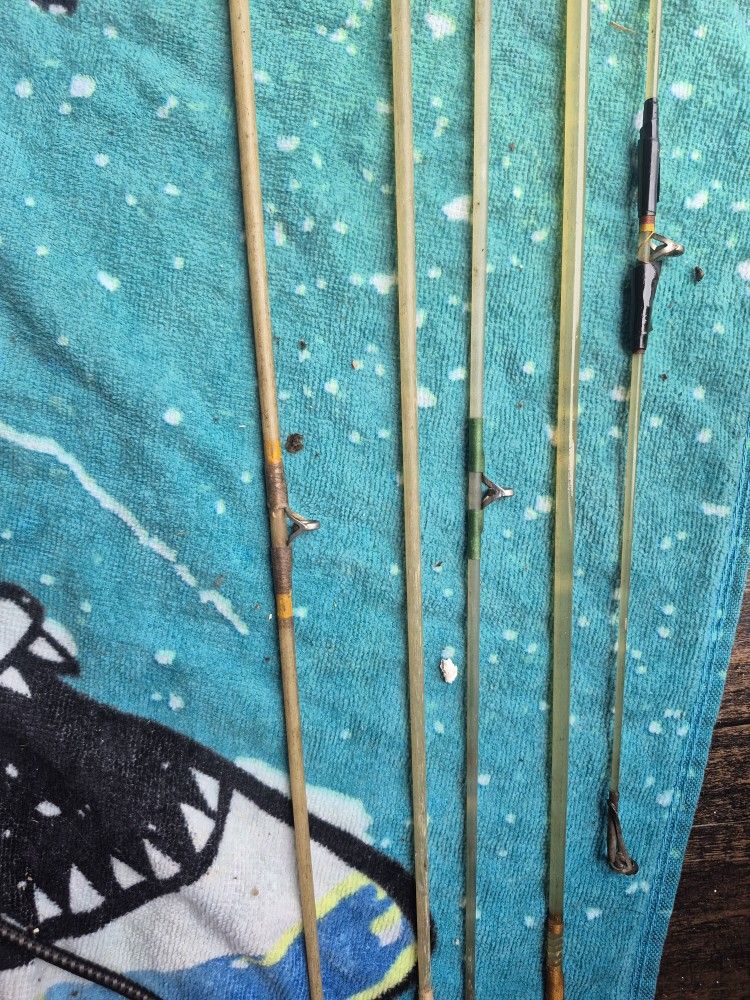 Antique Fishing Poles