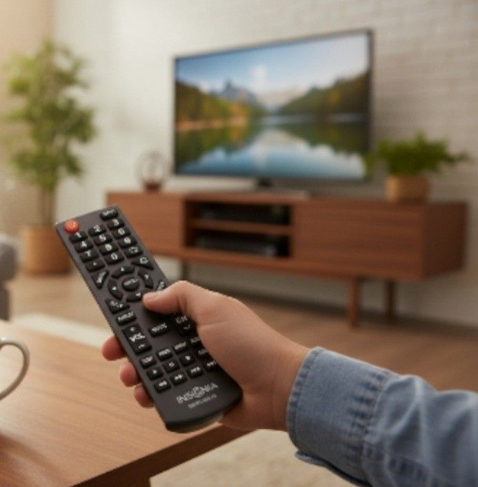 Insignia NS-RC4NA-14 TV Remote Control
NS-32D200NA14, NS-46D400NA14, and NS-50D400NA14. Used Condition. This is an Insignia NS-RC4NA-14 TV remote cont