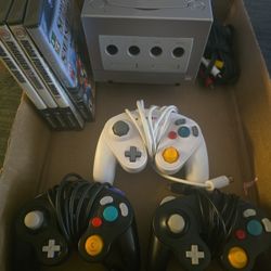 Nintendo Game Cube Silver 