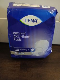 NEW- UNOPENED TENA ProSkin 3XL Night Pads
