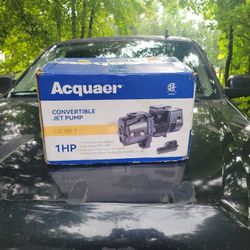 Convertible  Jet Pump For Well  New 