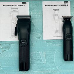 Novah Matte Black Pro Series Trimmer & Clipper – Open Box, Tested, Incomplete