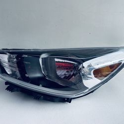 2018-2023 KIA RIO LEFT DRIVER SIDE HEADLIGHT Halogen W/O Projector Depo 