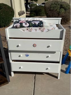baby changing station