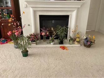 Silk  flowers  -  $10  each