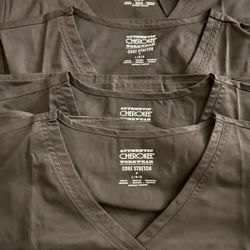Scrub Tops Size Large 