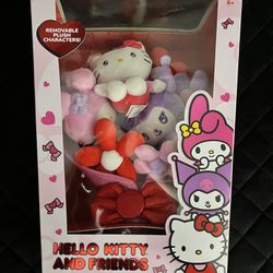 Sanrio Hello Kitty And Friends Removable Plush Bouquet 12"