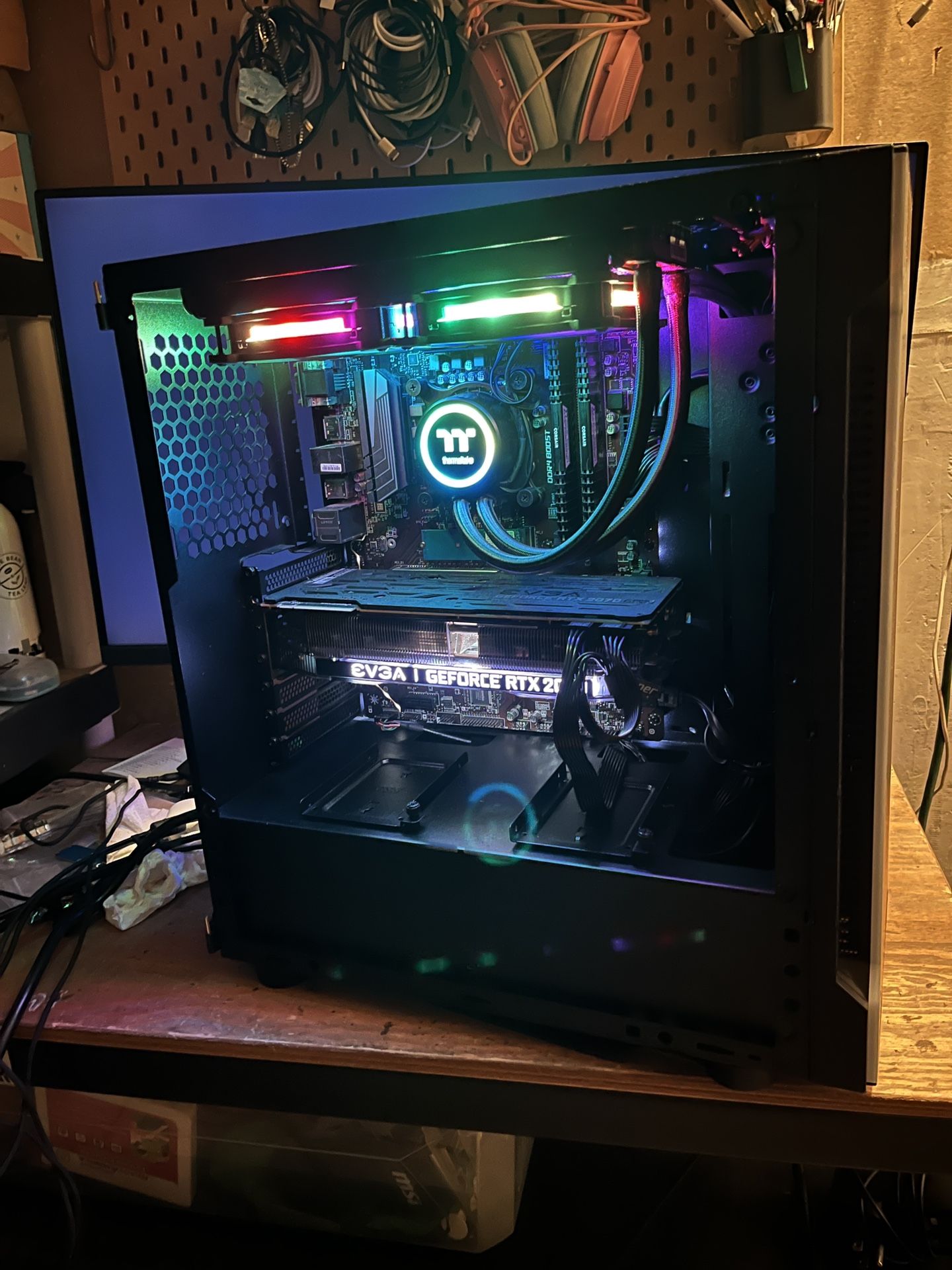 8th Gen Intel I7 8700 RTX 2070 Super RGB Gaming PC 