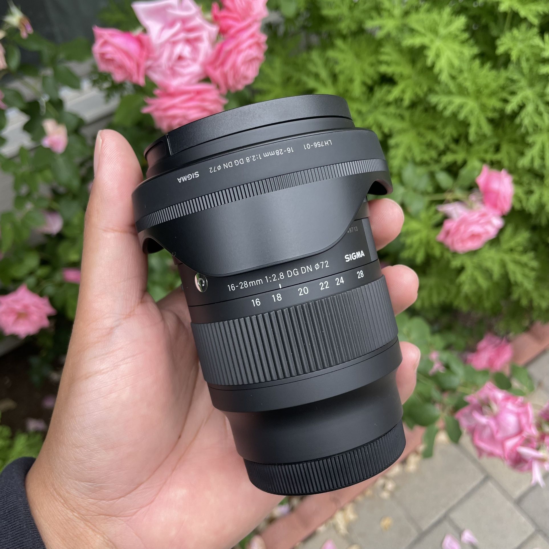 Sigma 16-28mm 2.8 DG DN Sony E Mount FF Lens