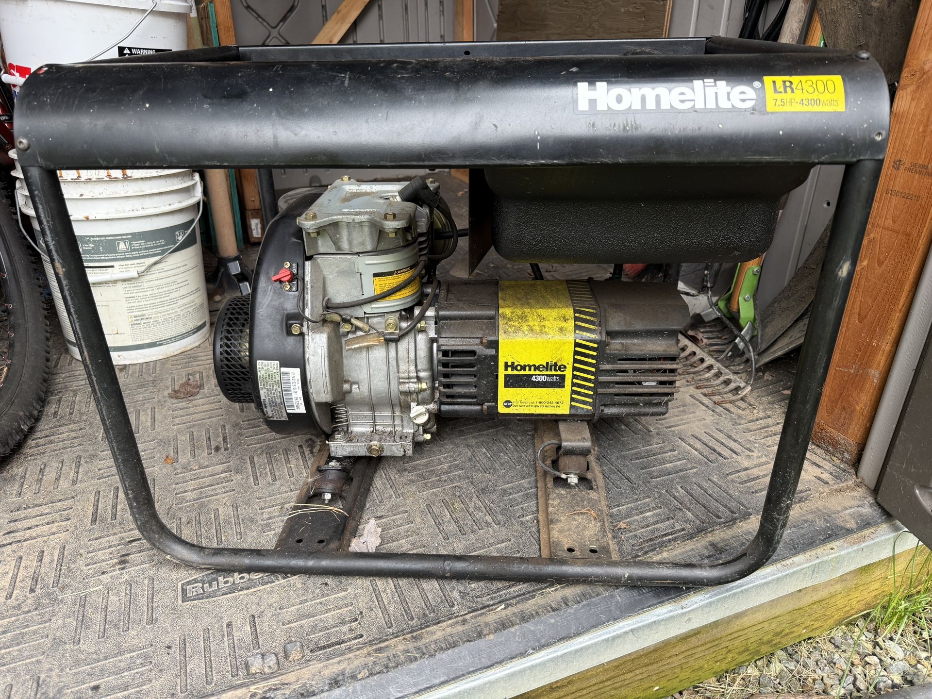 Homelite LR4300 generator