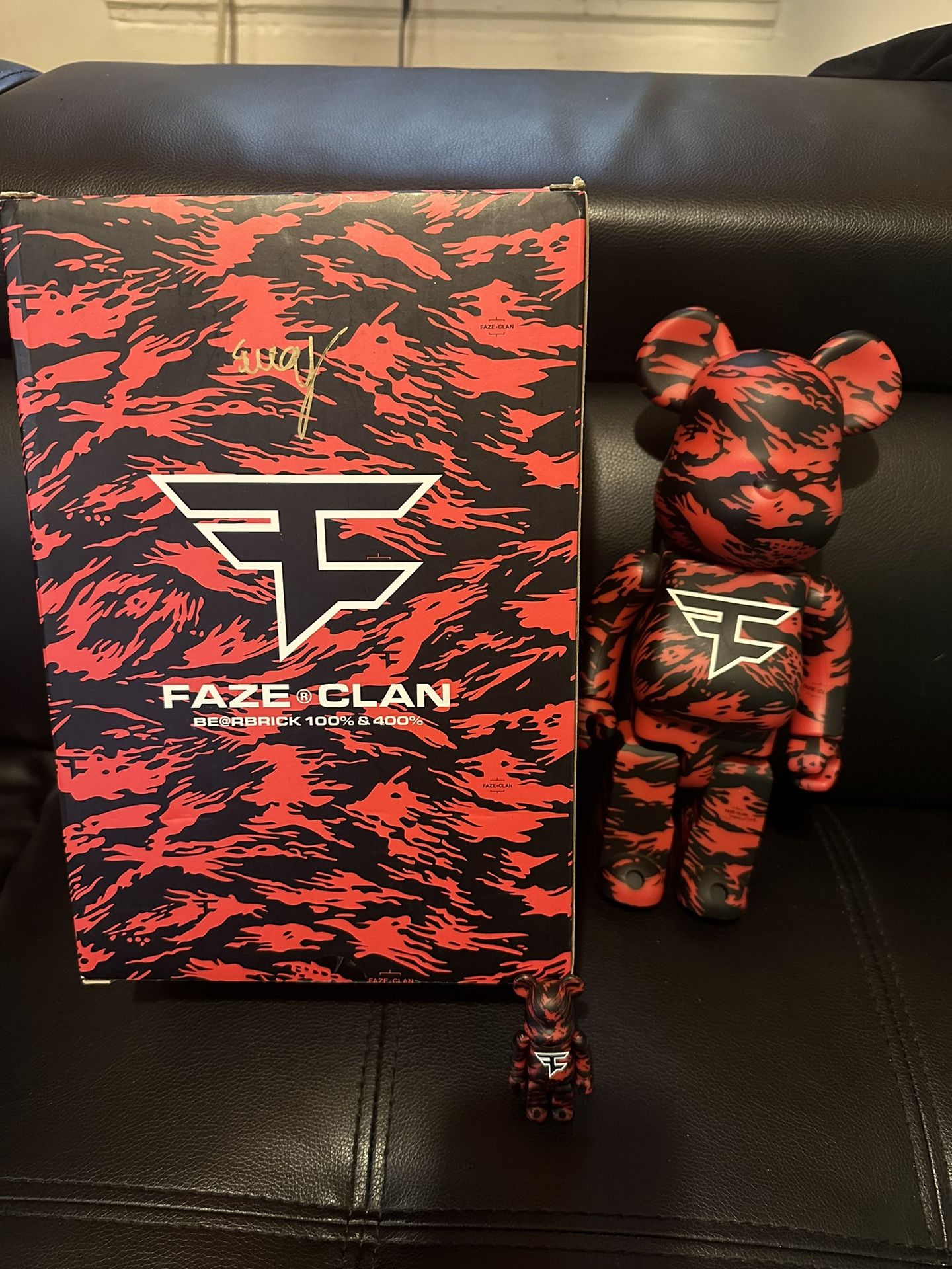 Signed Faze Clan Bear Brick