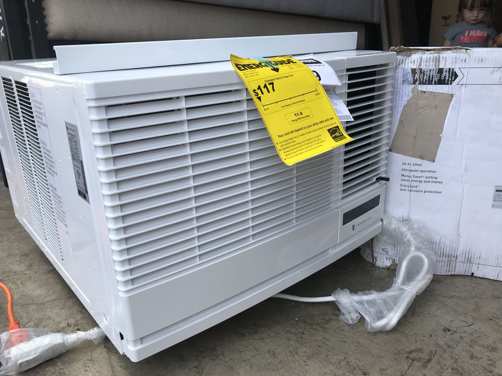 New 15500 btu Window Air Conditioner