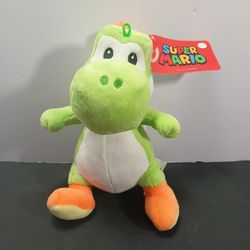 Nintendo Super Mario Bro Good Stuff Green Yoshi Plush 10" Stuffed Doll Nwt 2021 