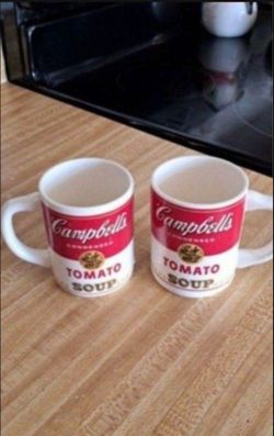 Campbell Soup Mugs (2)