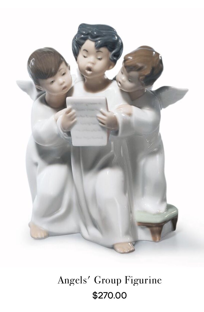 Lladro Angels’ Group Figurine