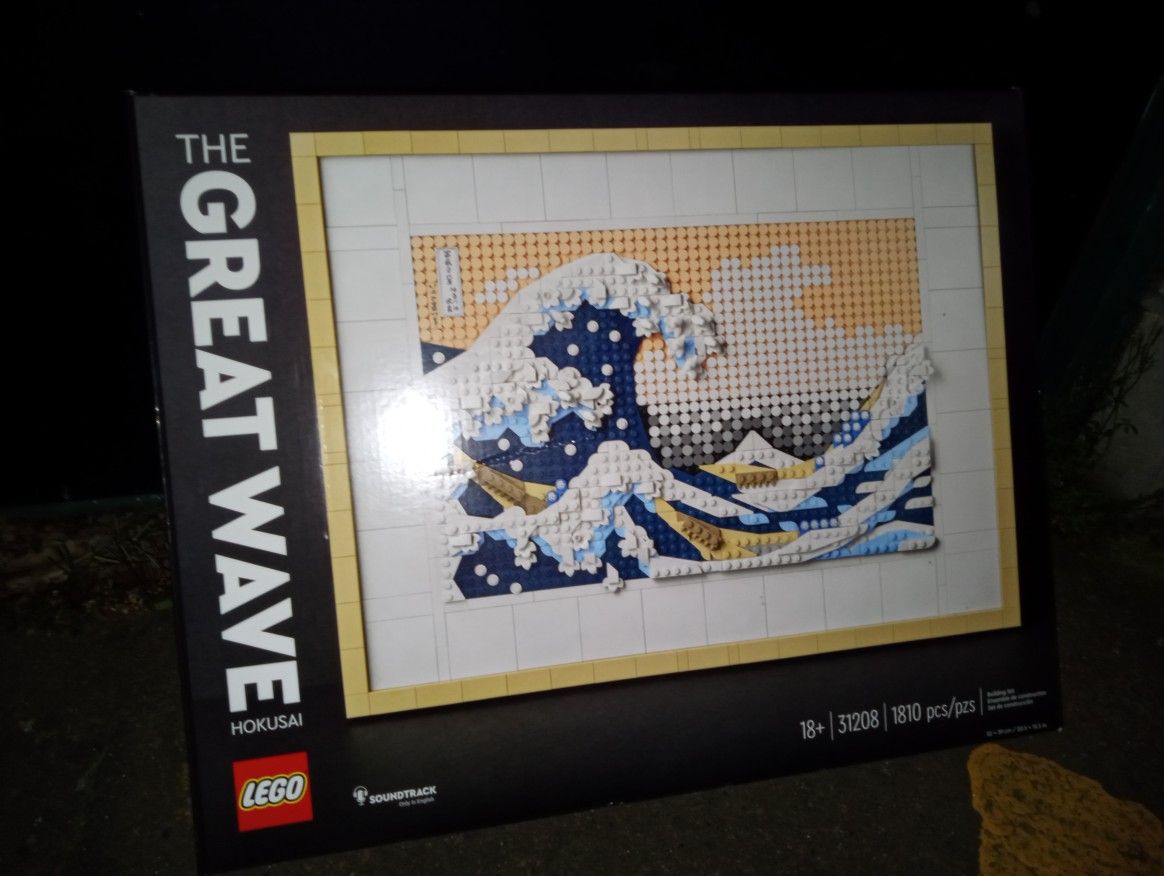 The Great Wave Lego