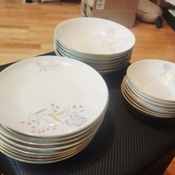 X21 Vintage Fine Bohemian China Dishes