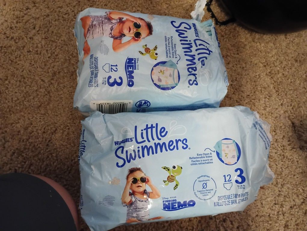 Size 3 Swim Diapers 