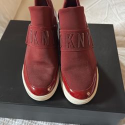 Boot Color Red DKNY