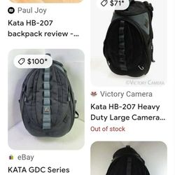 Backpack  Camping Made To Protect Expensive Cameras 