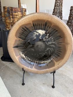 Decorative plate with stand