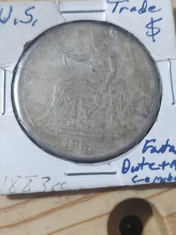 I have a 1883 cc trade dollar fantasy combo extremely rare