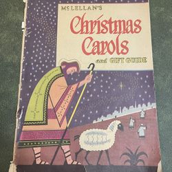 1954 McLellan’s Christmas Carols and Gift Guide