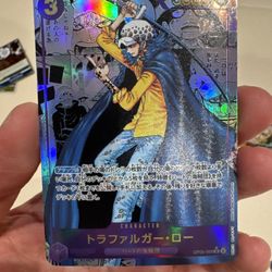 One Piece Card Trafalgar Law Manga Japanese Proxy Custom Card