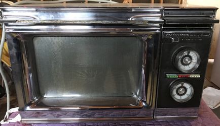 Vintage microwave