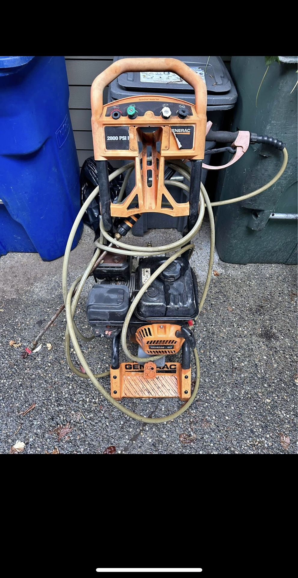 Generac 2800psi Pressure Washer 