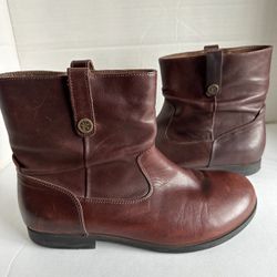 BIRKENSTOCK Sarnia Women's Ankle Boots Size 40 Brown Espresso