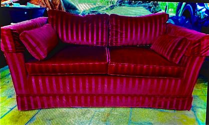 Red Love Seat