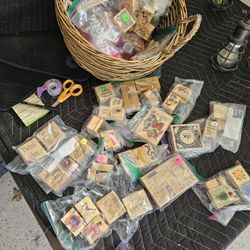 Rubber Stamps. Each Bag