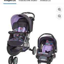 Baby Trend EZ Ride Stroller Car Seat Combo 