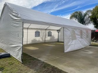 Fully Covered Canopy With Windows Heavy Duty Quality 