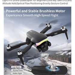 Mini Drone with 1080P Camera for Adults and Beginner,RGB LED Light FPV Drone Quadcopter for Beginners,One Key Take Off/Land Altitude Hold,Optical Flow