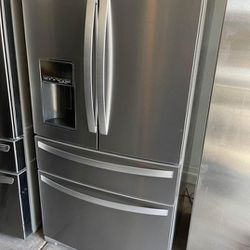Whirlpool Refrigerator 4 Door French Door Stainless Steel